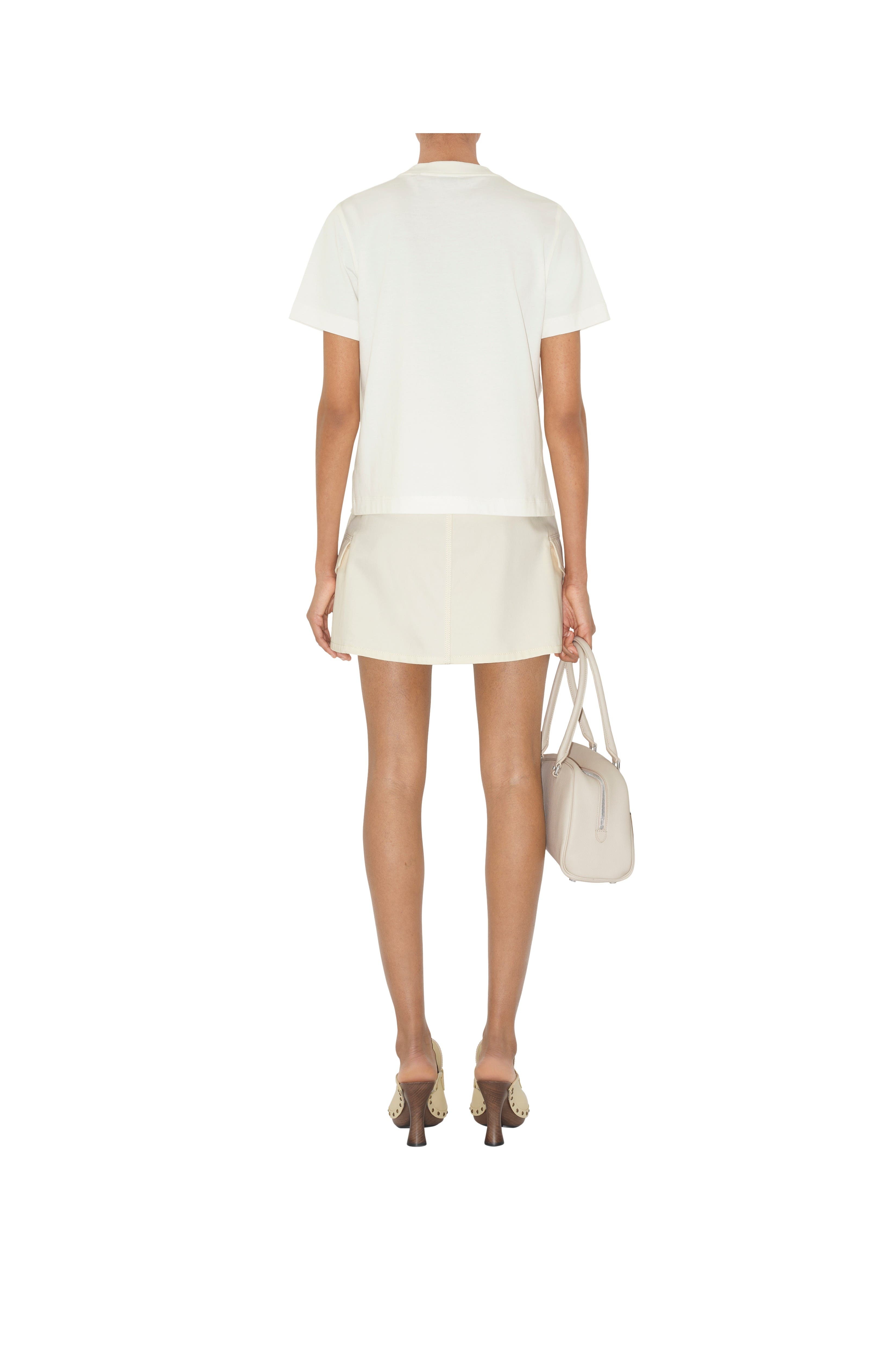 burberry Sailboat Cotton T-shirt in Chalk at Nordstrom - 4