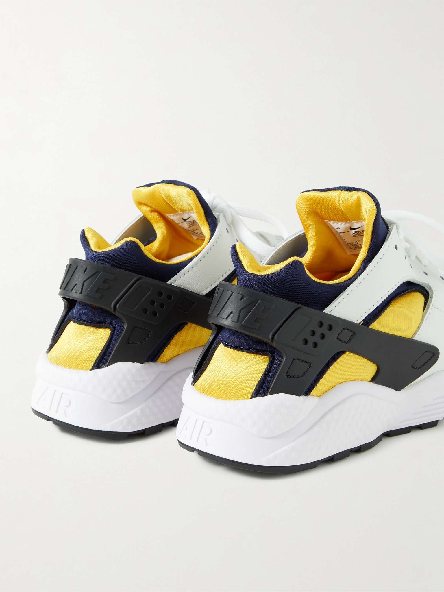 Air Huarache Leather and Rubber-Trimmed Neoprene Sneakers - 5