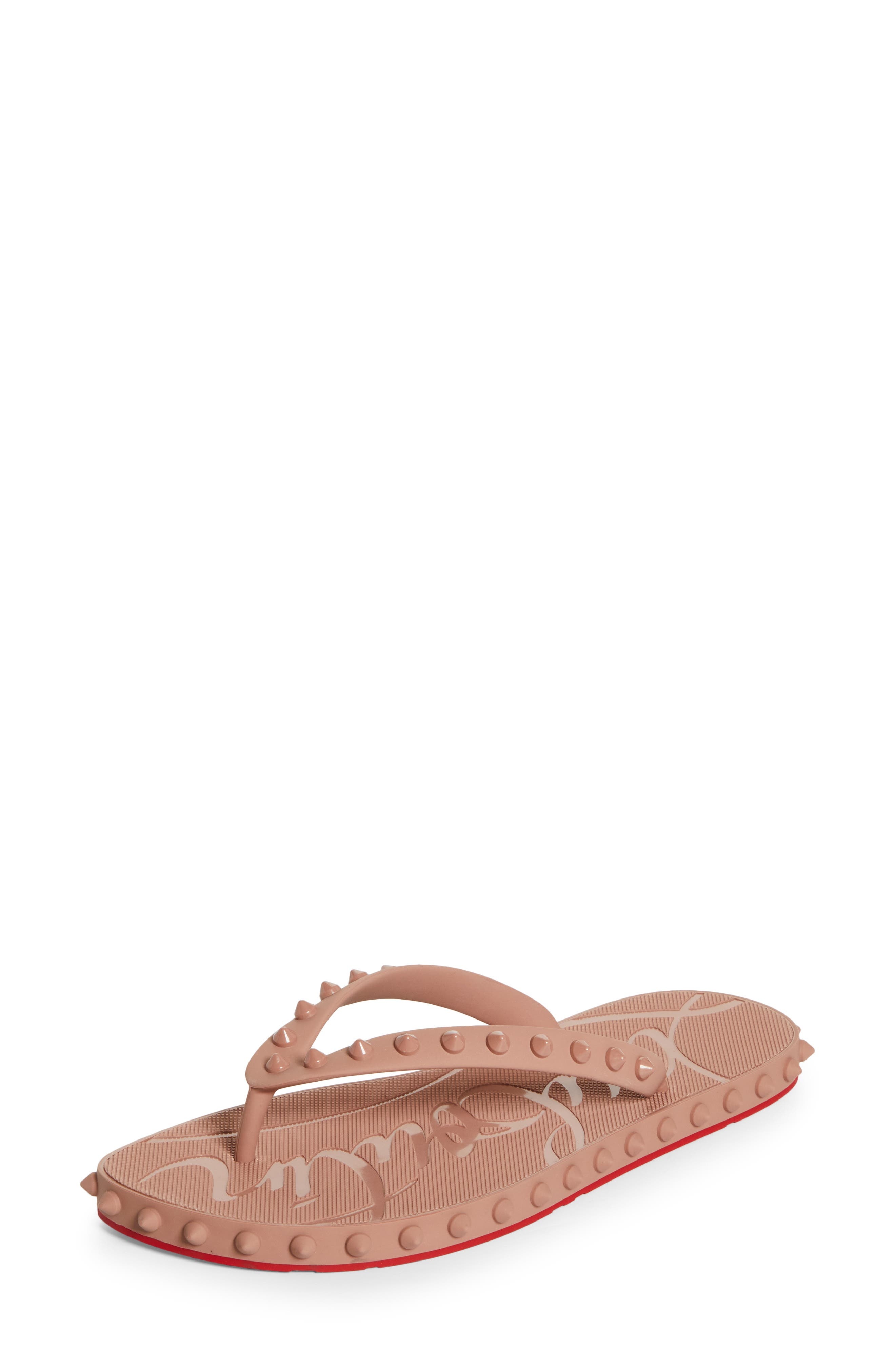 Christian Louboutin Super Loubi Flip Flop in Romance at Nordstrom - 1