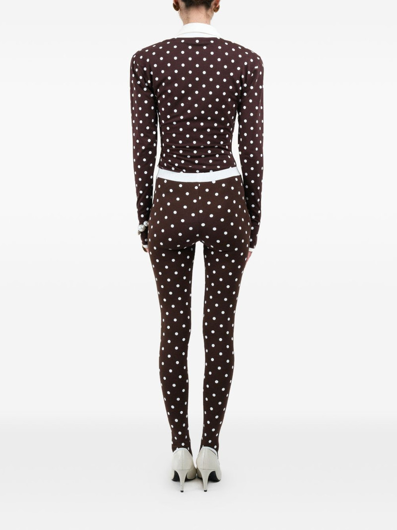 polka-dots long-sleeves polo 5