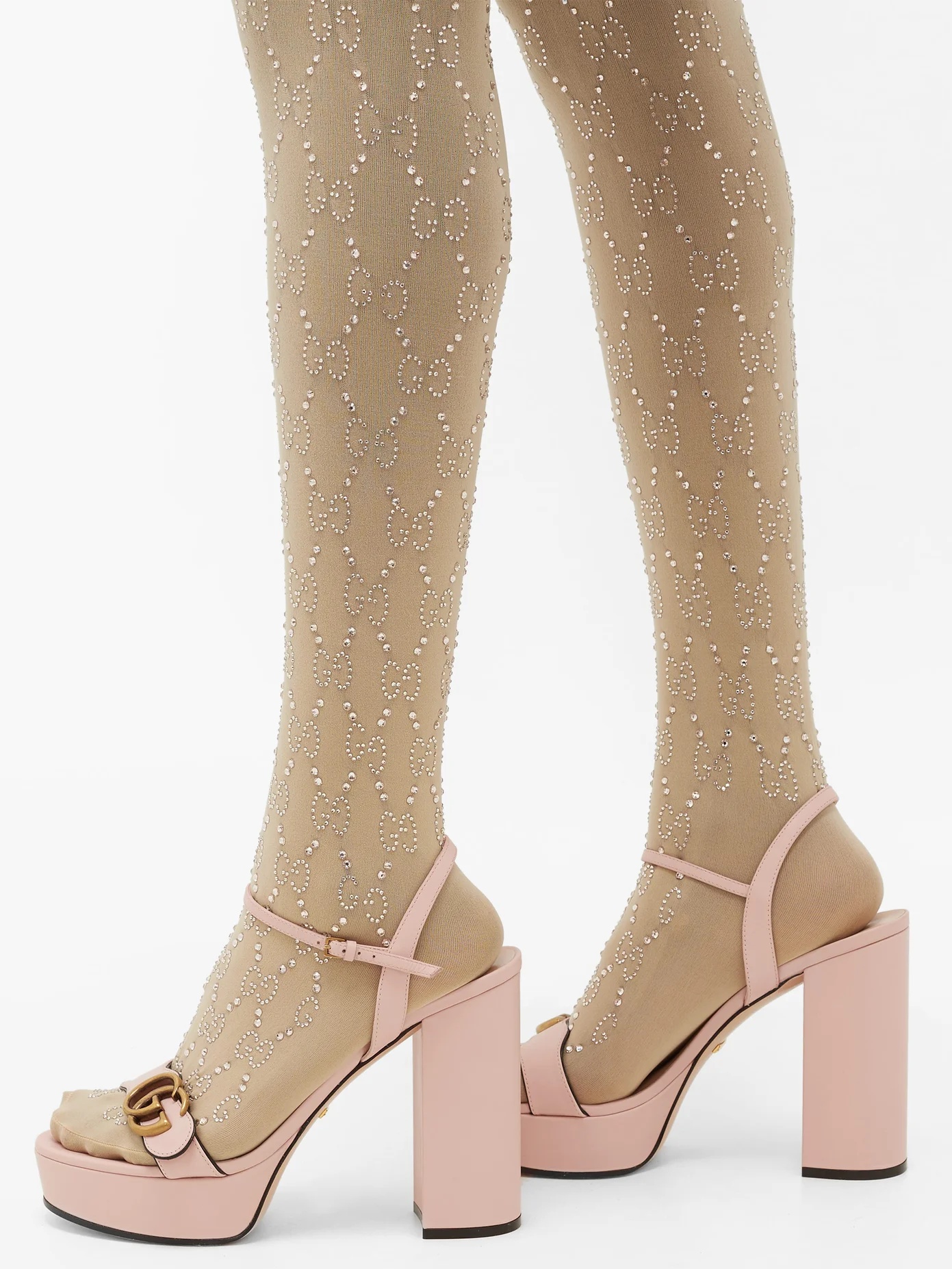 Molina GG crystal-embellished tights - 3