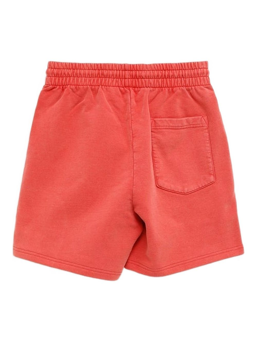 elasticized-waistband logo-print shorts - 2
