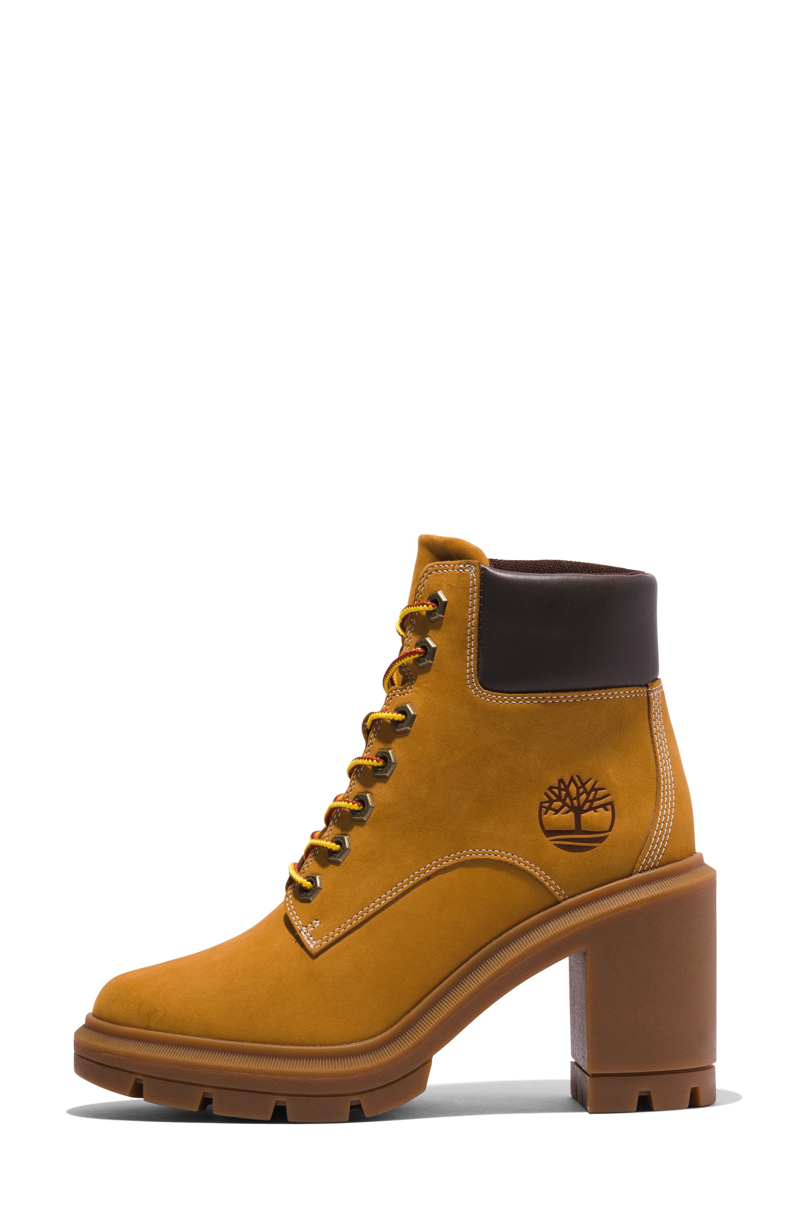 Timberland Allington Heights Block Heel Boot in Wheat at Nordstrom - 8