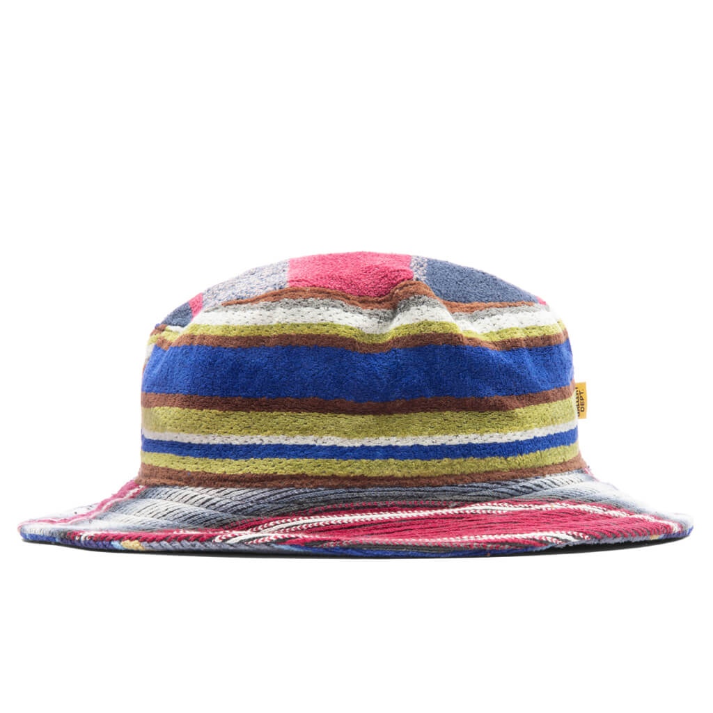 TERRY CLOTH BUCKET HAT - MULTI - 1