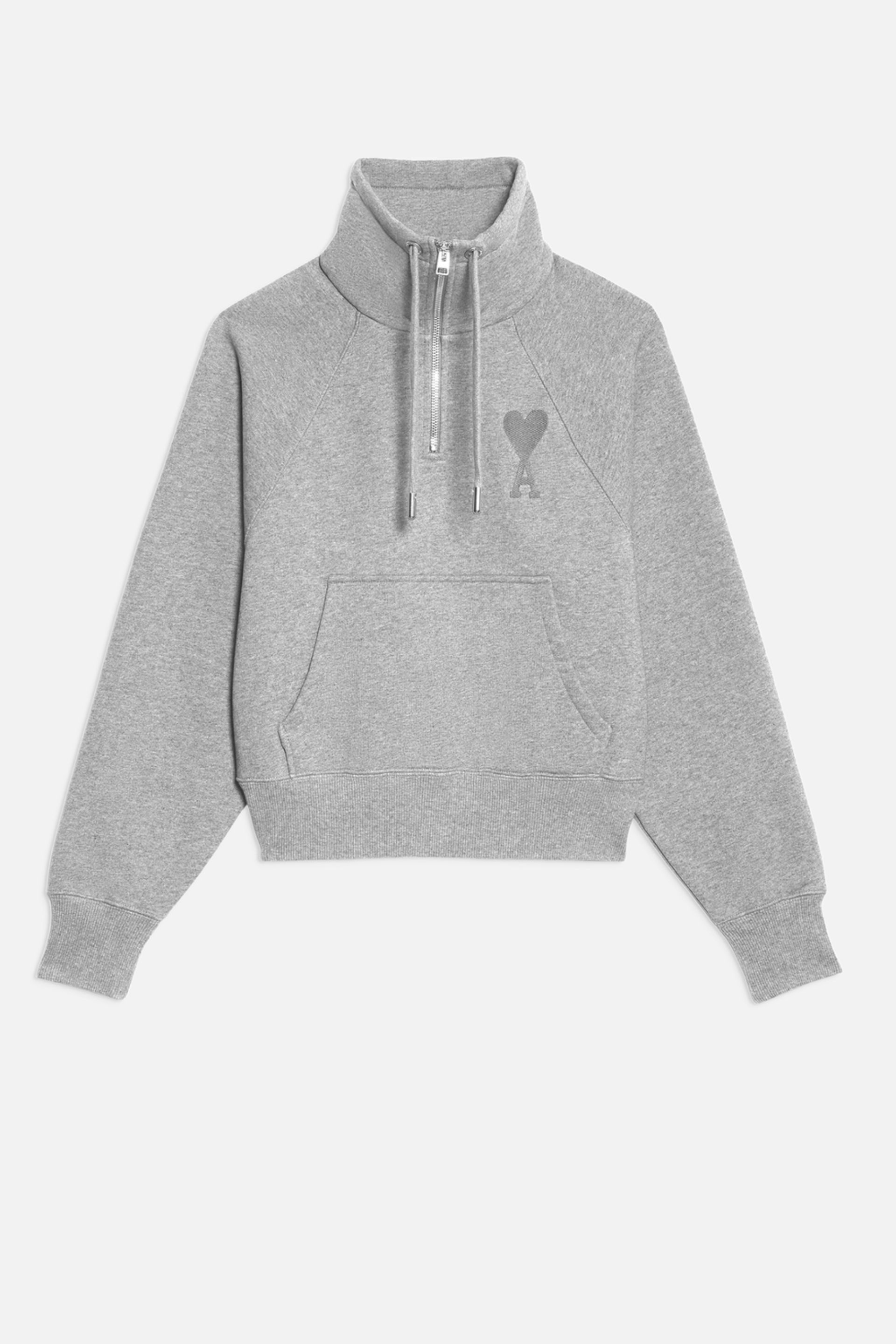 Ami de Coeur half-zip sweatshirt - 1