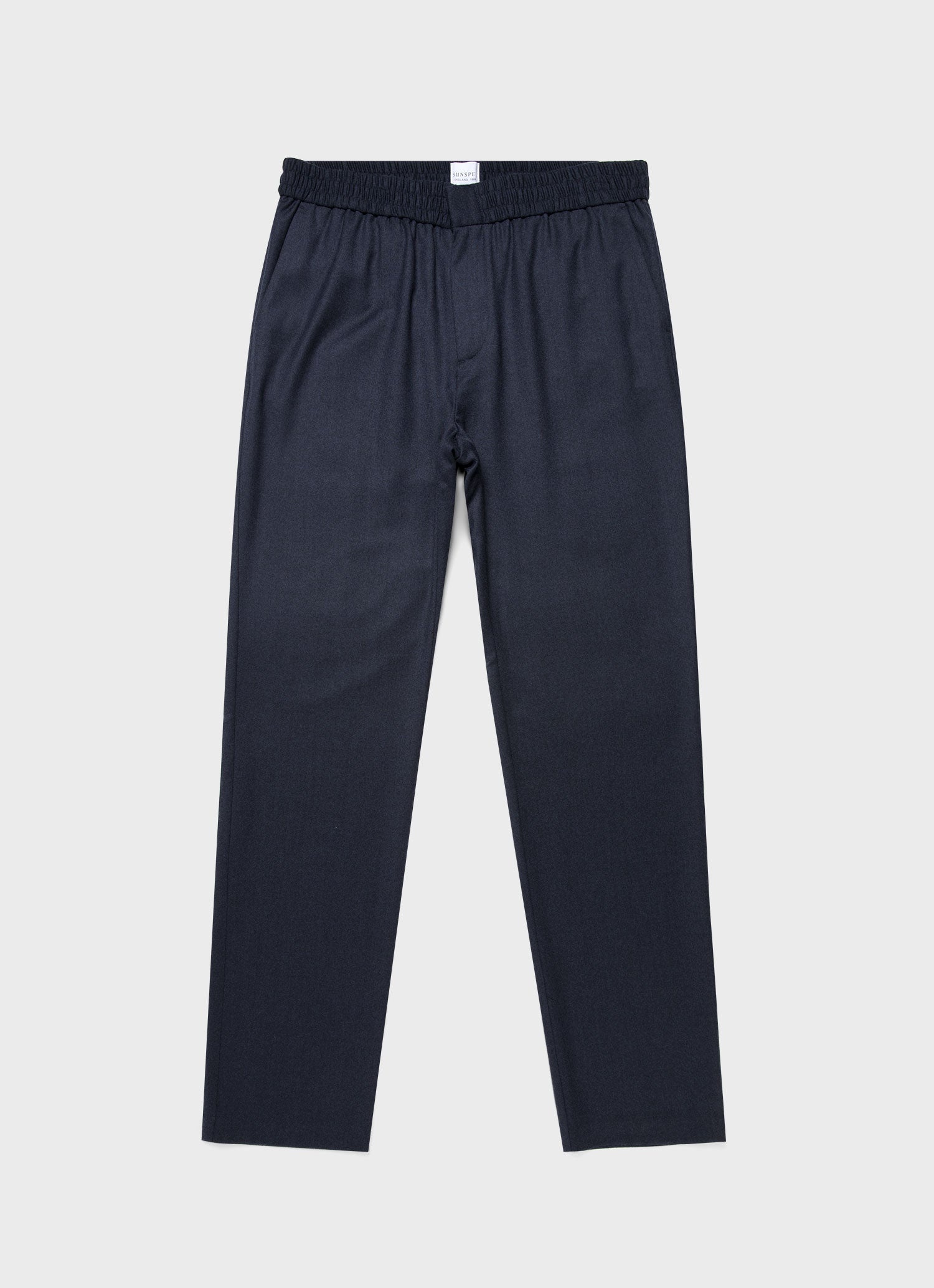 Wool Flannel Drawstring Trouser - 1