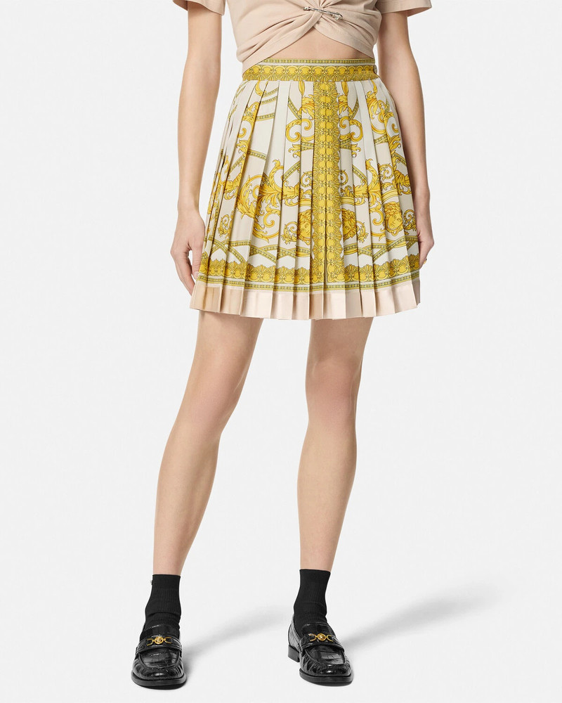 La Coupe des Dieux Silk Pleated Skirt 4