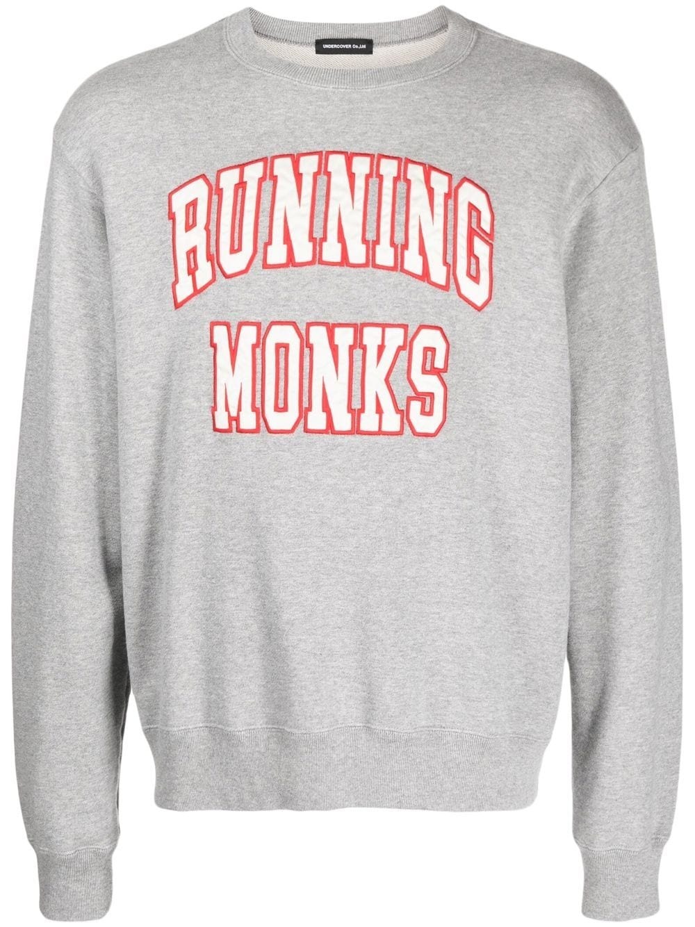 Running Monks logo-print sweatshirt - 1