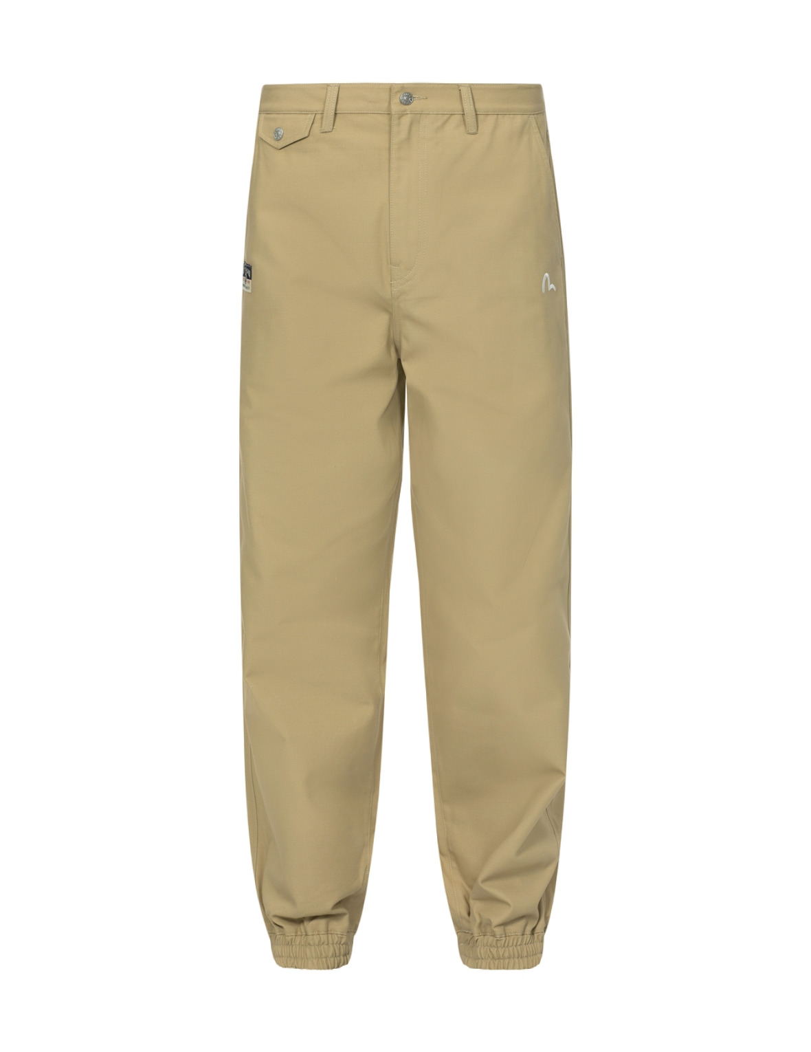 SEAGULL EMBROIDERY RELAX FIT WOVEN JOGGERS - 10