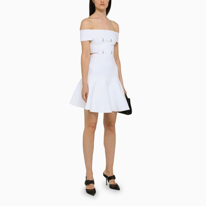 ALEXANDER MCQUEEN SHORT DRESS WITH CUT-OUT - 3