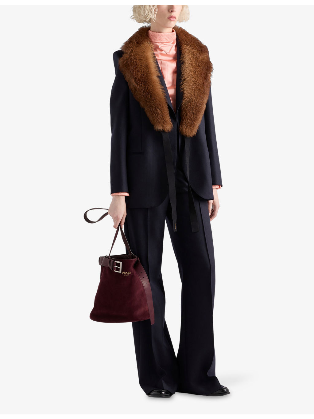 Straight-Leg High-Rise Wool Trousers - 2