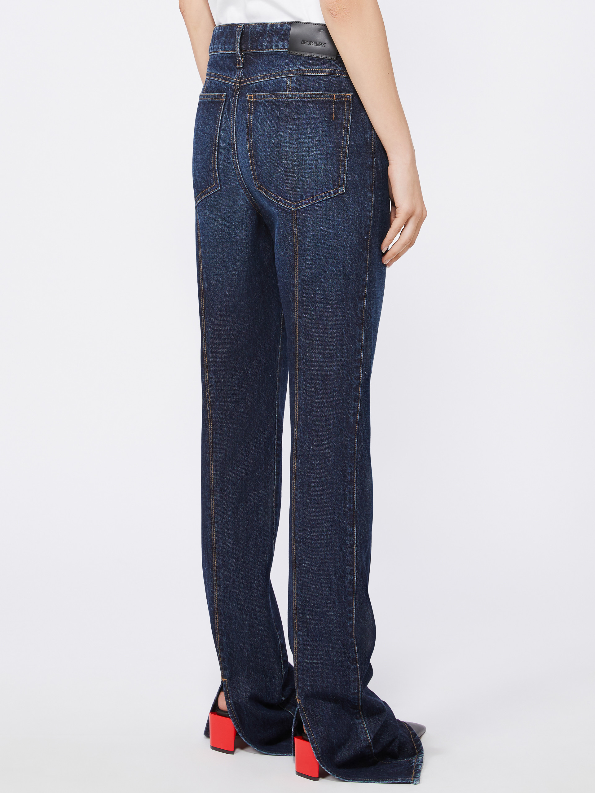 SPIGOLA Low-waisted flared jeans - 4