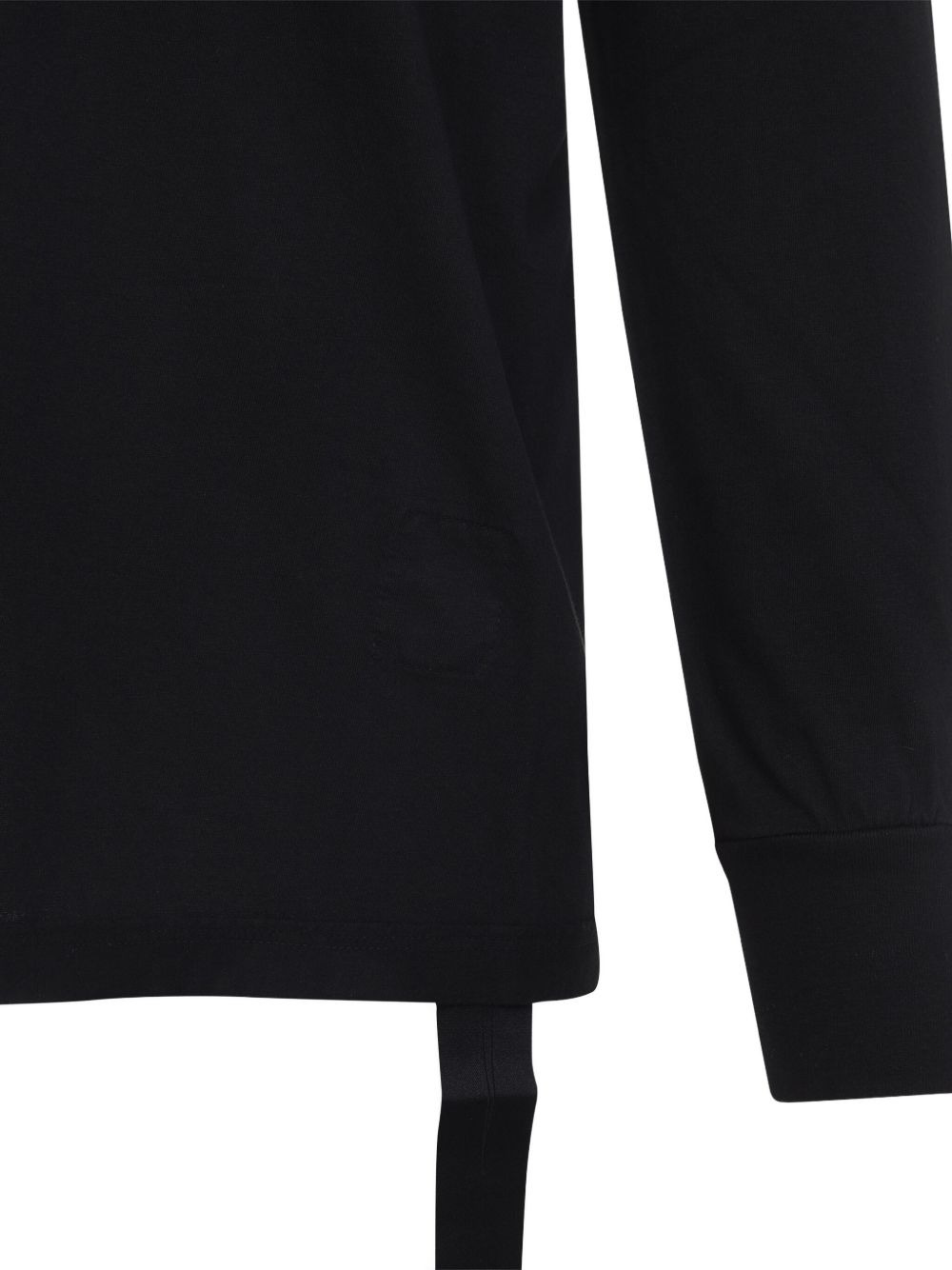 drape-detail sweatshirt - 5