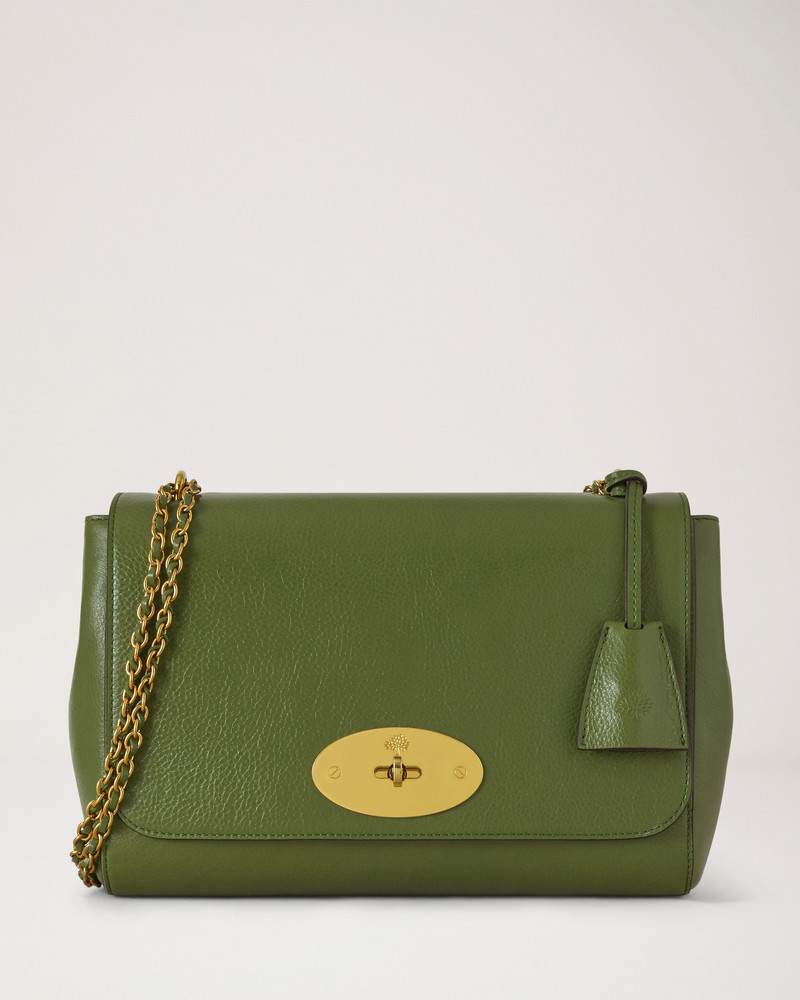 Medium Lily Fern High Shine Leather 1