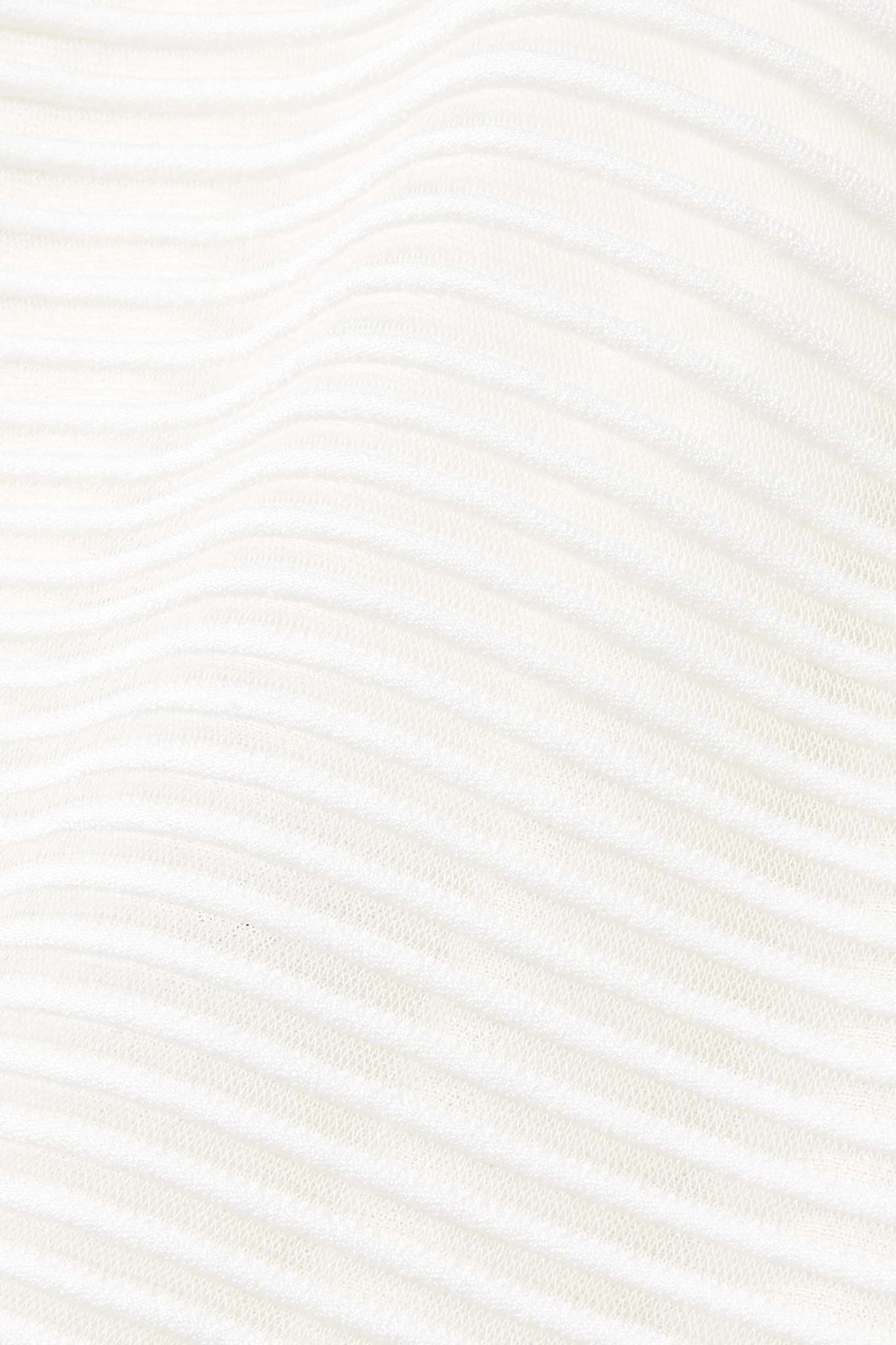 Open-back ribbed-knit mini dress - 4