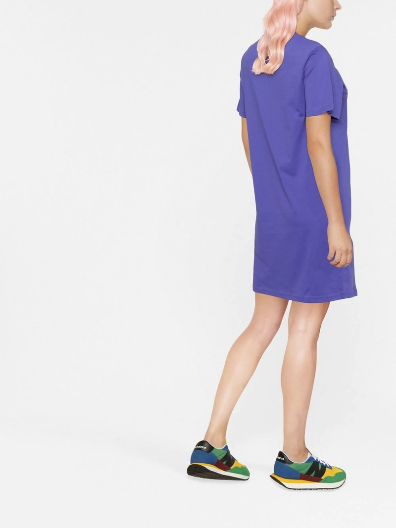 logo-print T-shirt dress 3