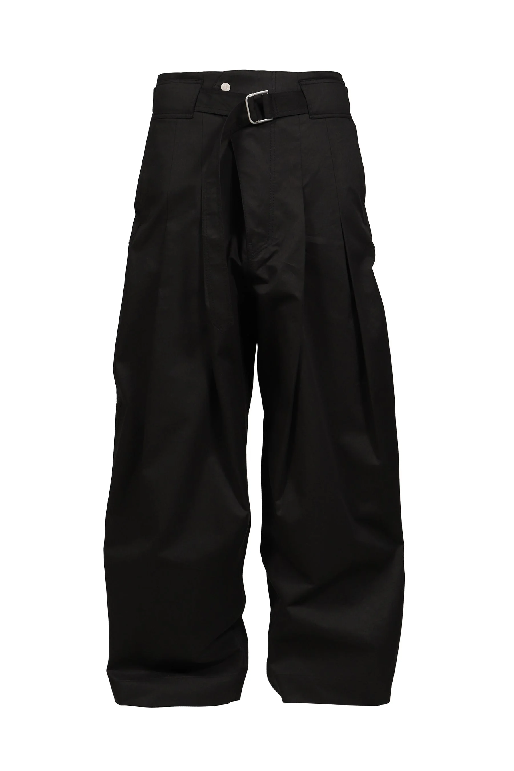 WIDE BELTED TROUSER (GEN 2) / BLK - 1