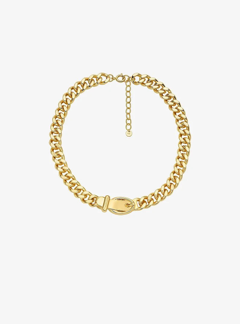 Buckle Chain-Link Necklace - 1