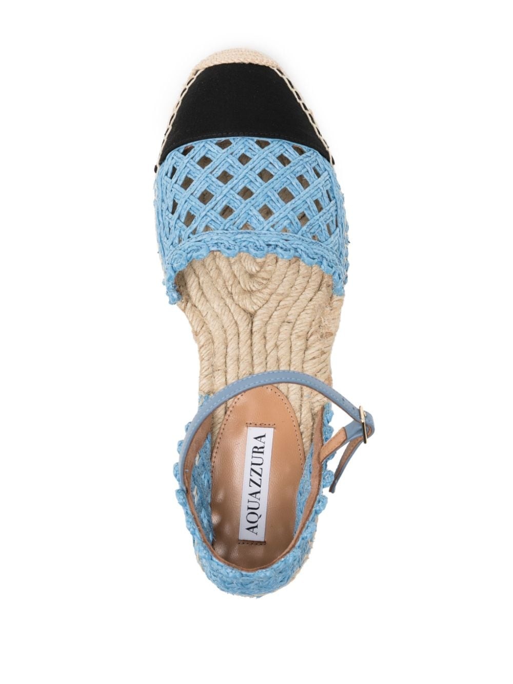 Sunburst crochet-knit espadrilles - 4