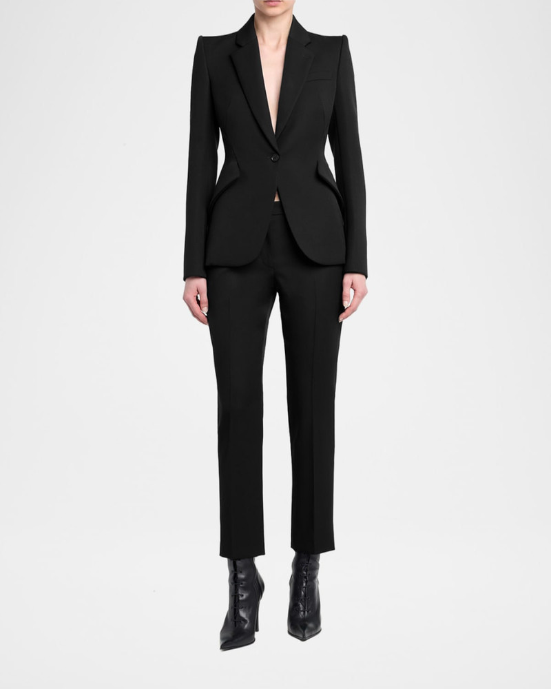 Alexander McQueen Cropped Cigarette Trousers outlook