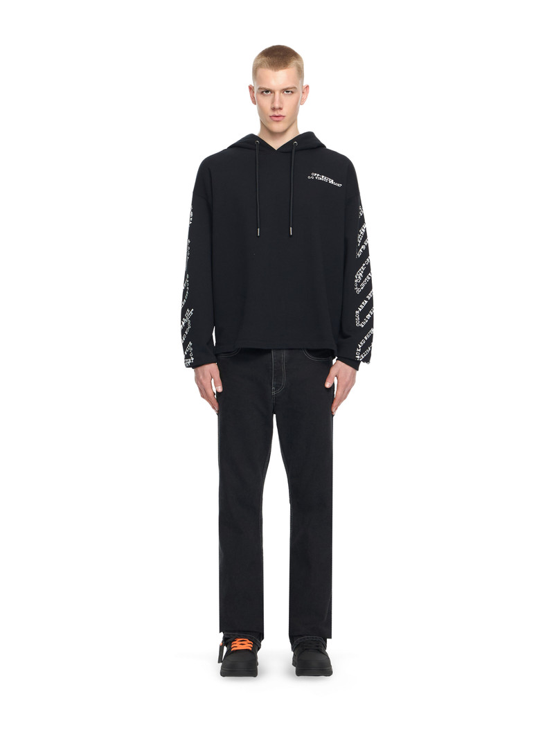 Off-White Type Arrow Diag Loose Hoodie outlook