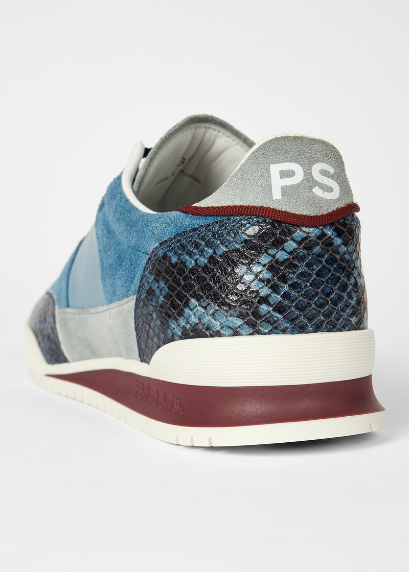 Women's Blue Snake 'Dover' Trainers 4