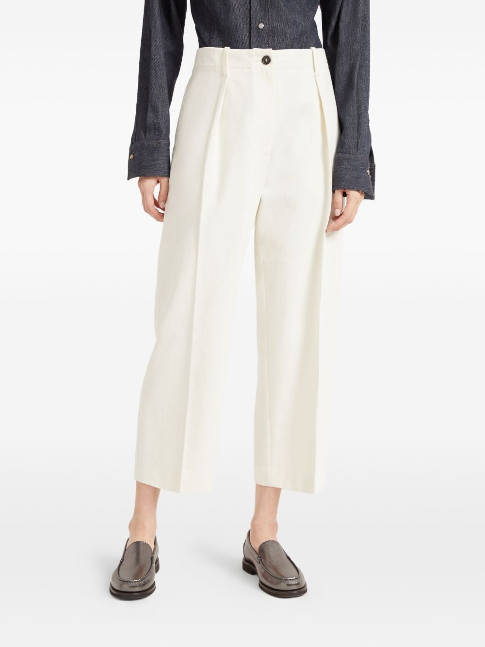 pleated trousers - 3