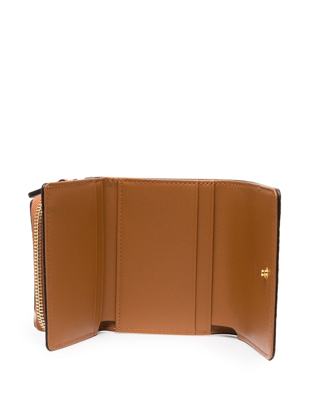 monogram-print billfold wallet - 3