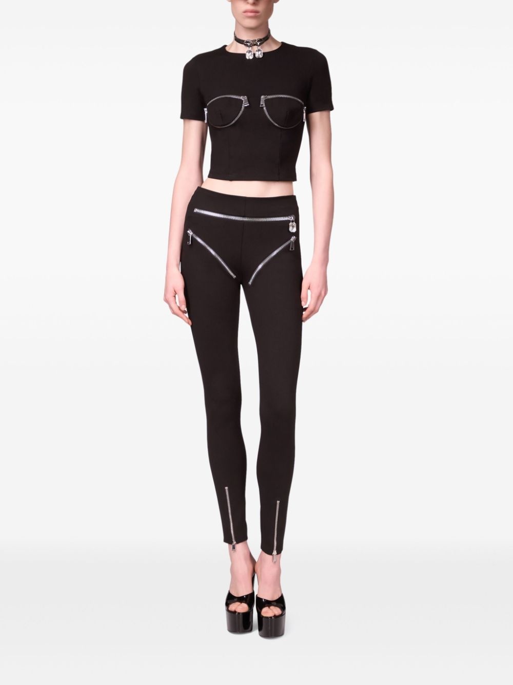 Zipper Brief leggins - 3