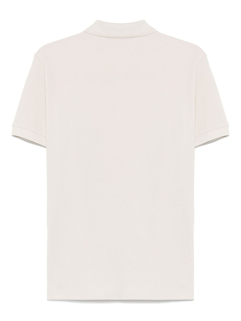 CORNELIANI piqué polo shirt outlook