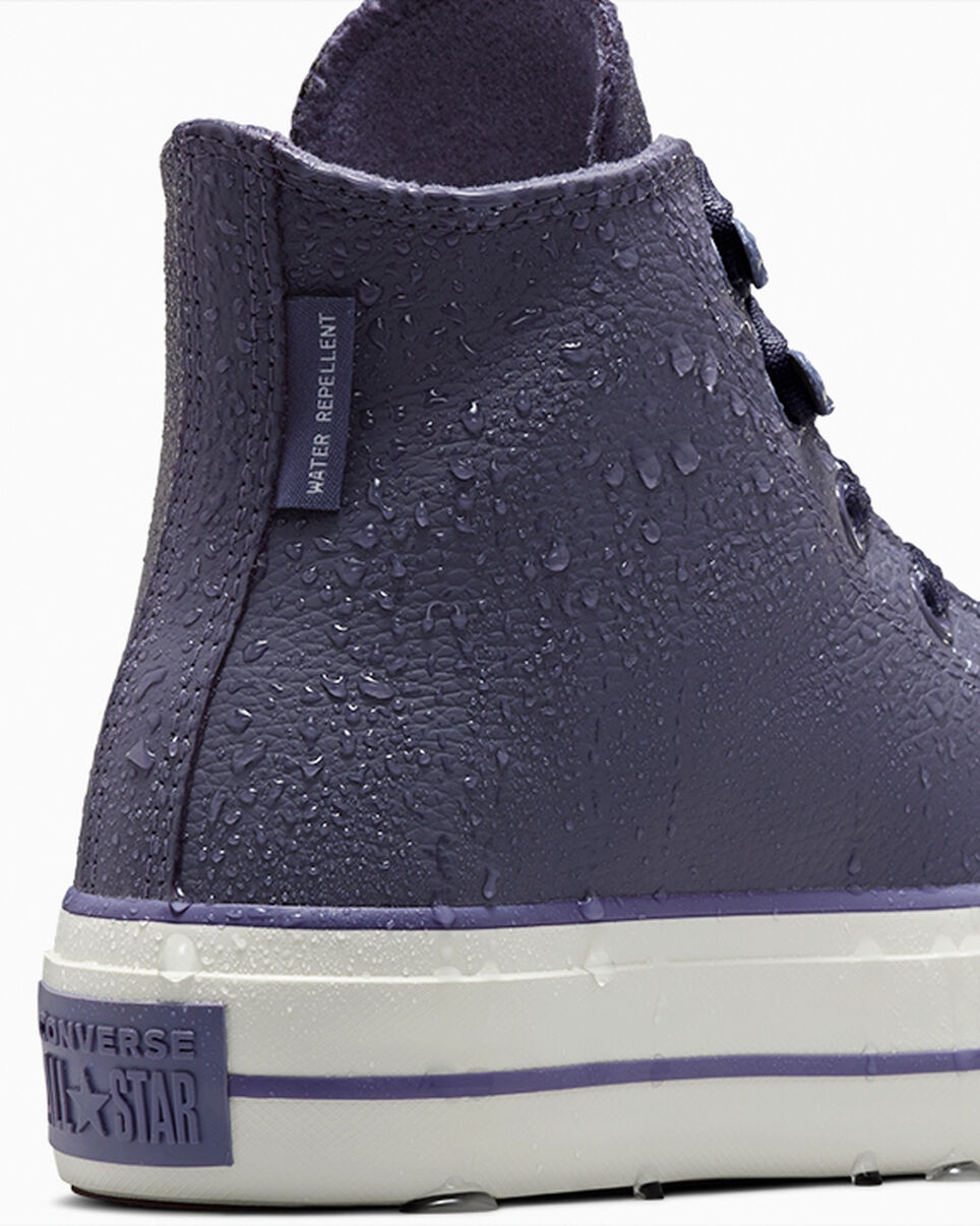 Chuck Tayor All Star Lift Platform Weatherized Leather - 8