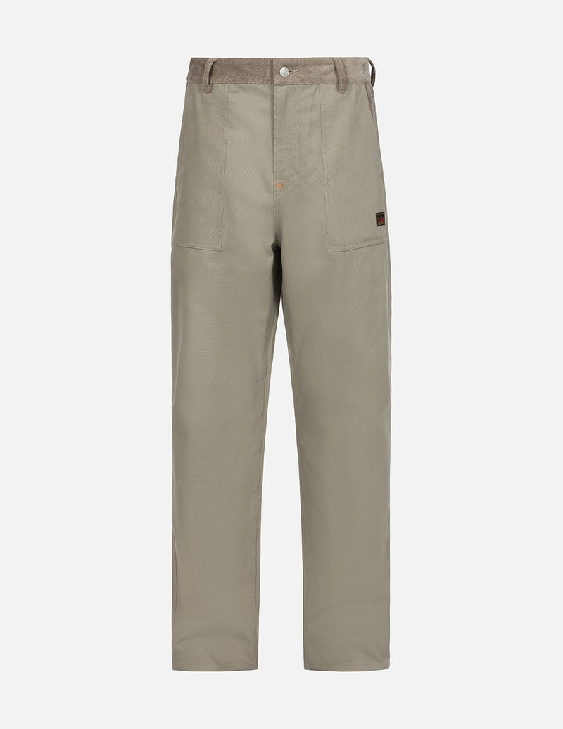 SEAGULL AND KAMON PRINT STRAIGHT FIT CHINO PANTS 1