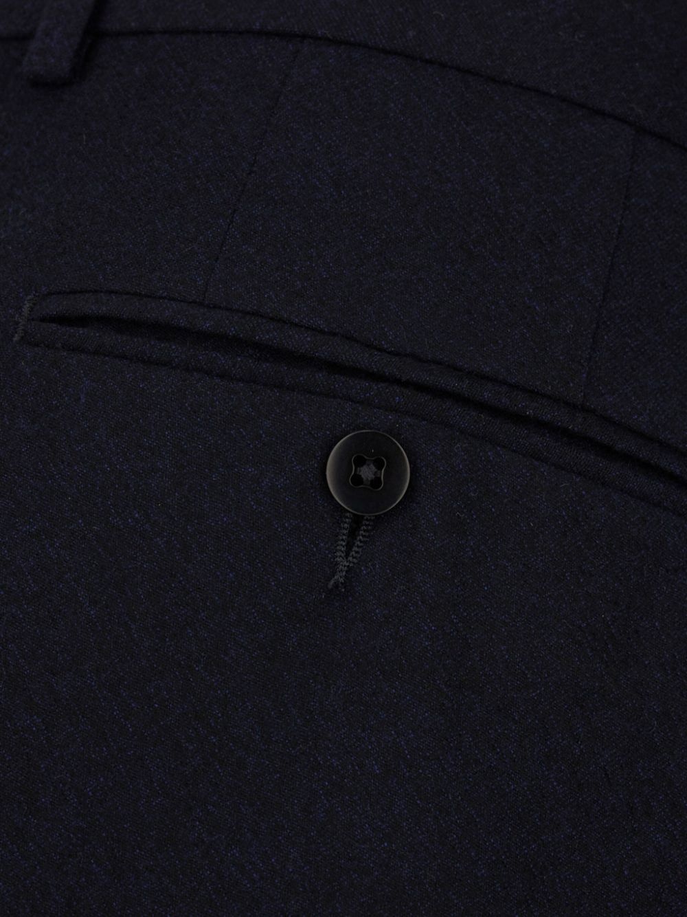 pressed-crease tapered trousers - 3