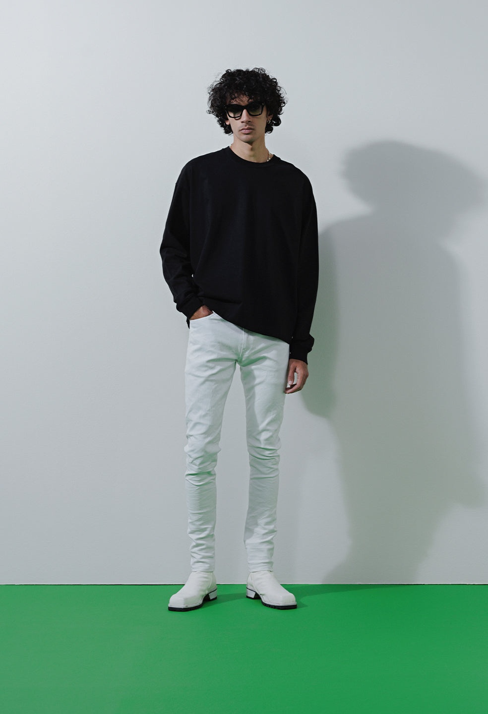 REPLICA CROPPED LS TEE - 3