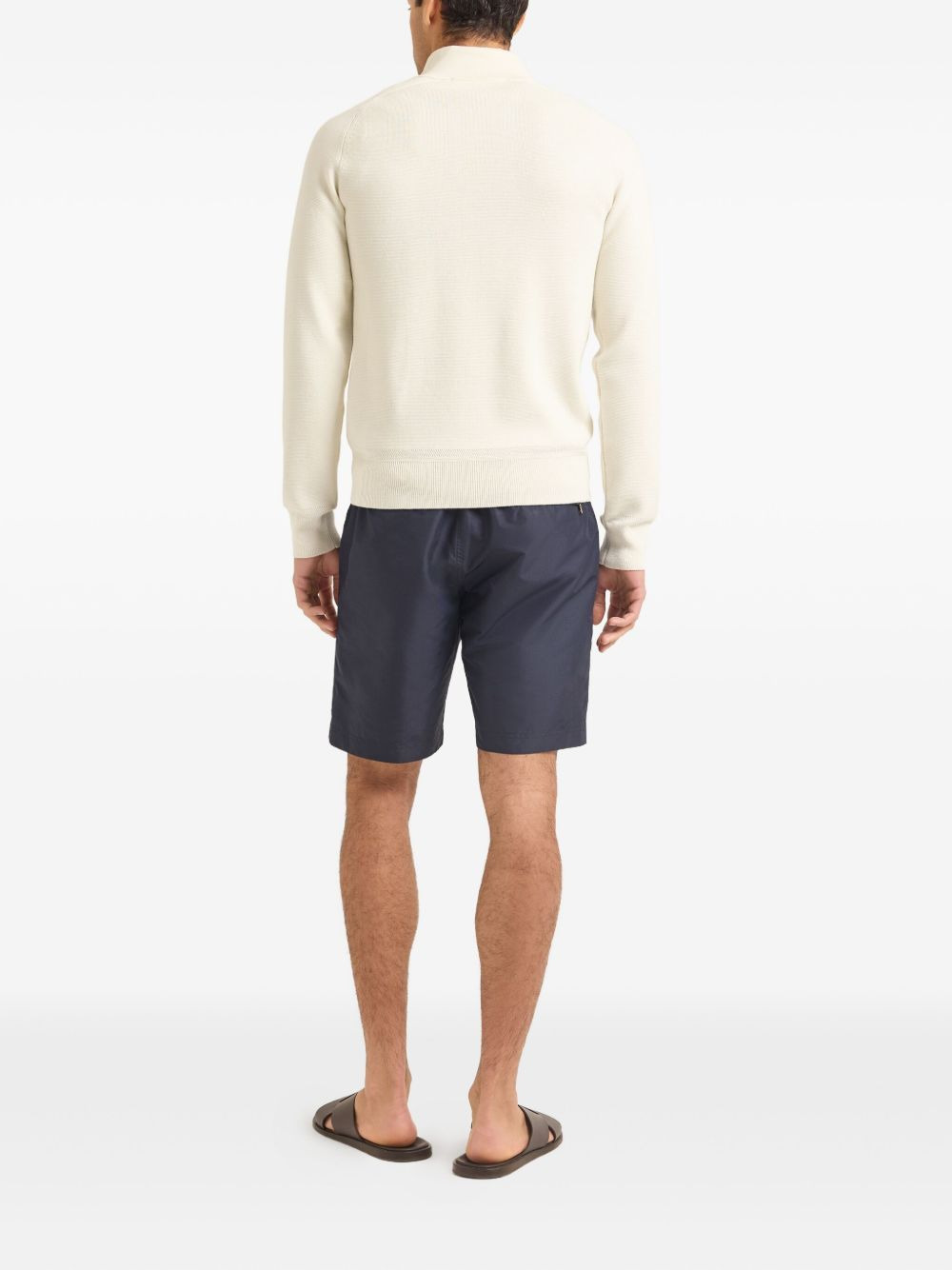 Lennard merino double-knit sweater - 3