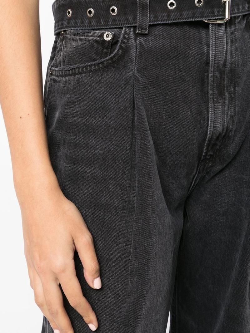 high-waisted wide-leg jeans 5
