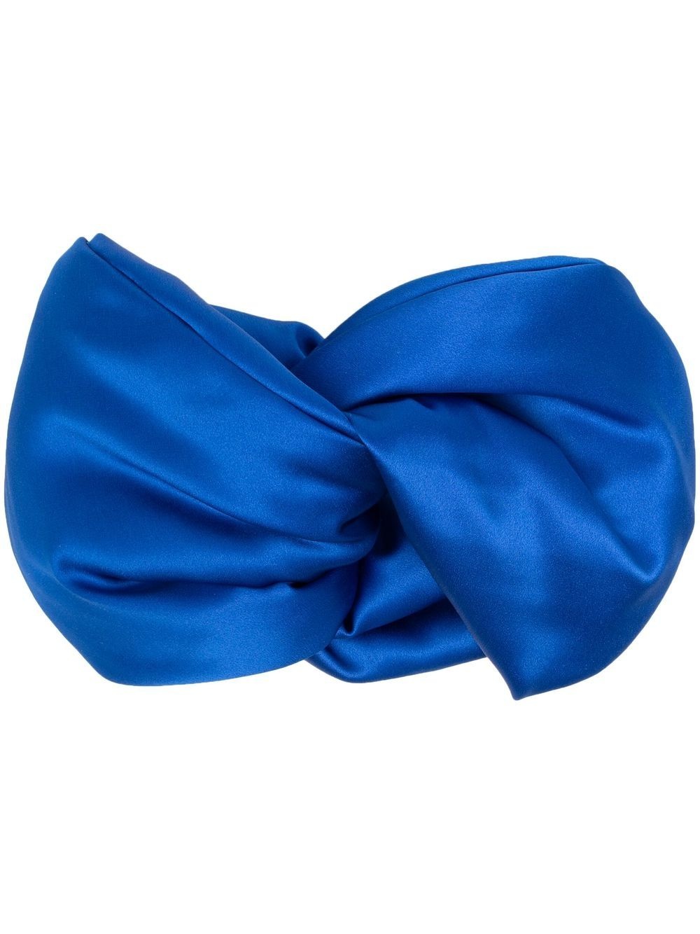 silk satin-twist headband - 1