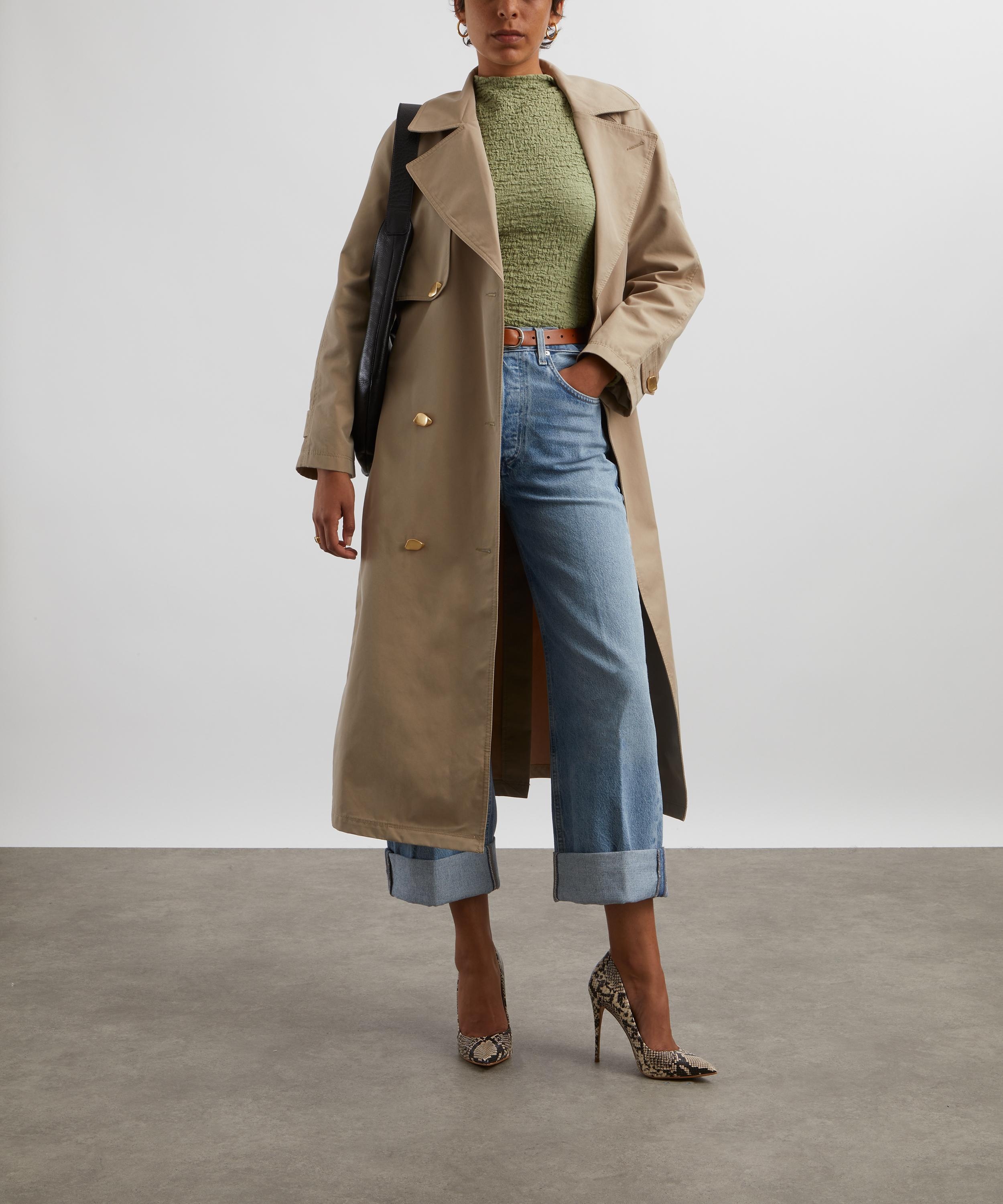 Ayla Baggy Cuffed Crop Jeans in Gemini - 2