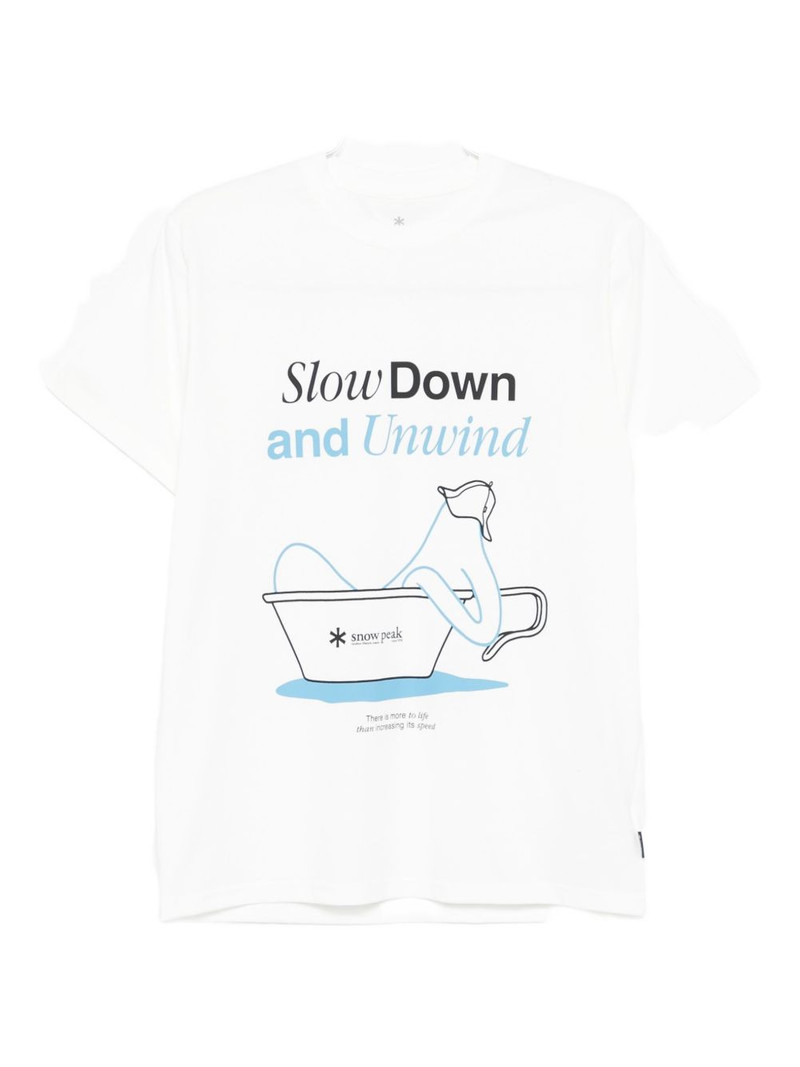 graphic-print short-sleeve T-shirt 1