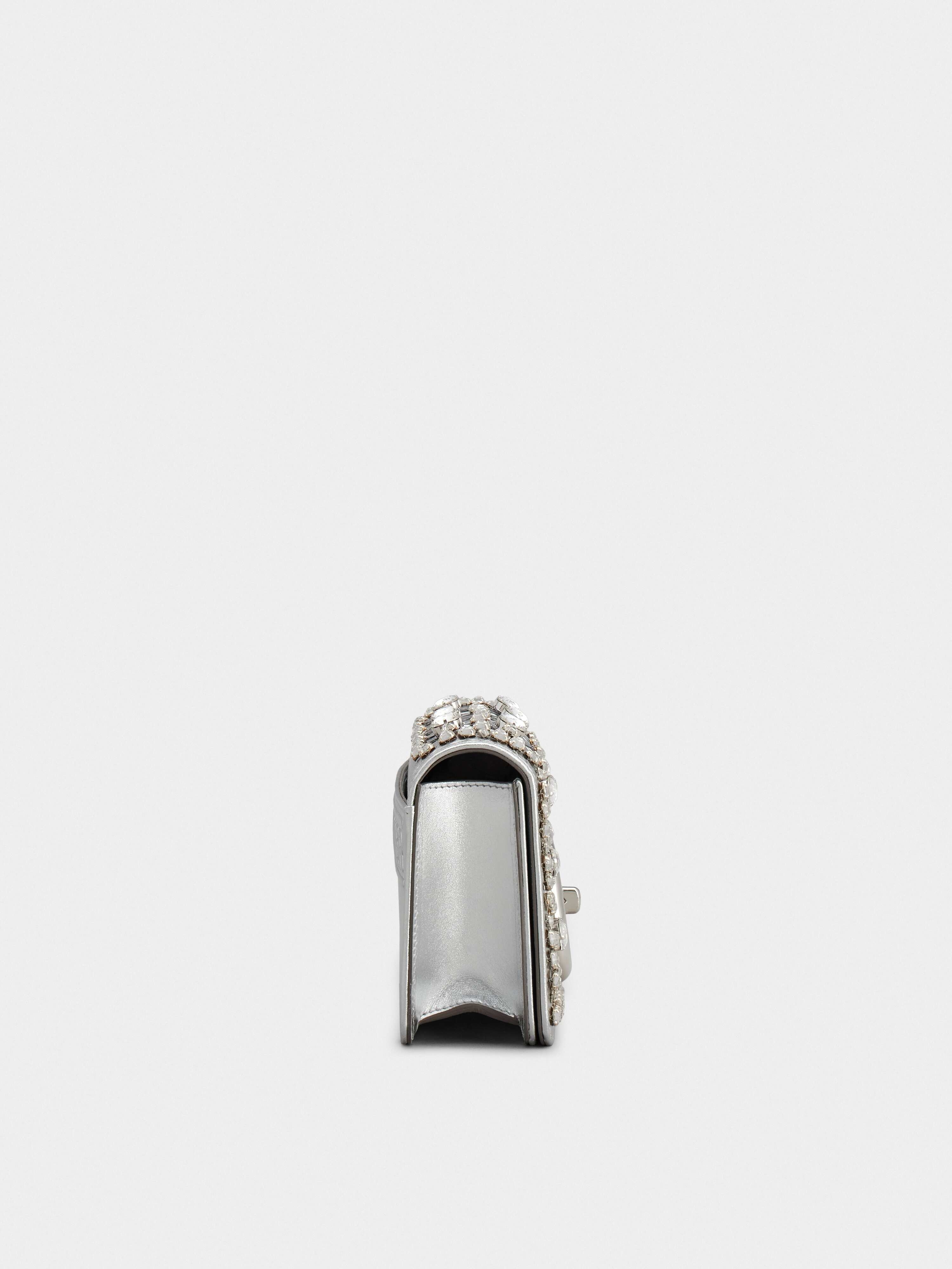 Viv' Choc Disco Mini Bag in Leather - 4
