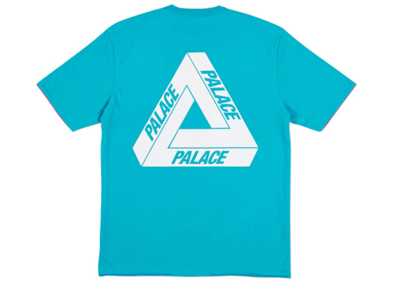 PALACE Palace Reverso T-Shirt Teal/Magenta outlook