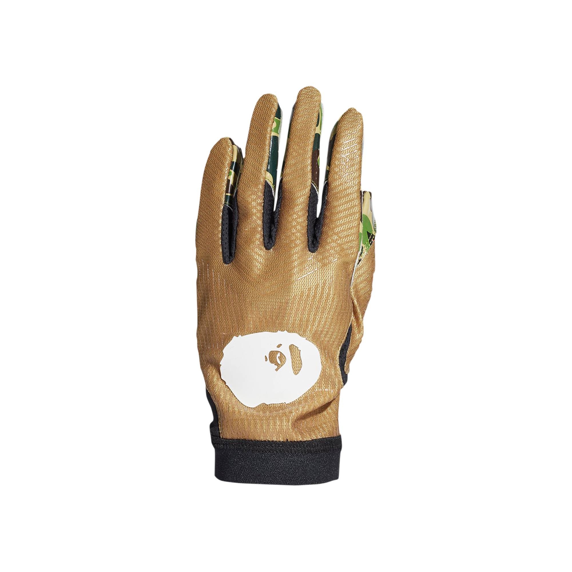 BAPE x adidas Adizero 8.0 Gloves 'Green' - 1