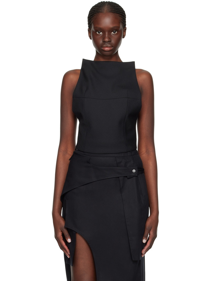 Black Trifid Tank Top 1