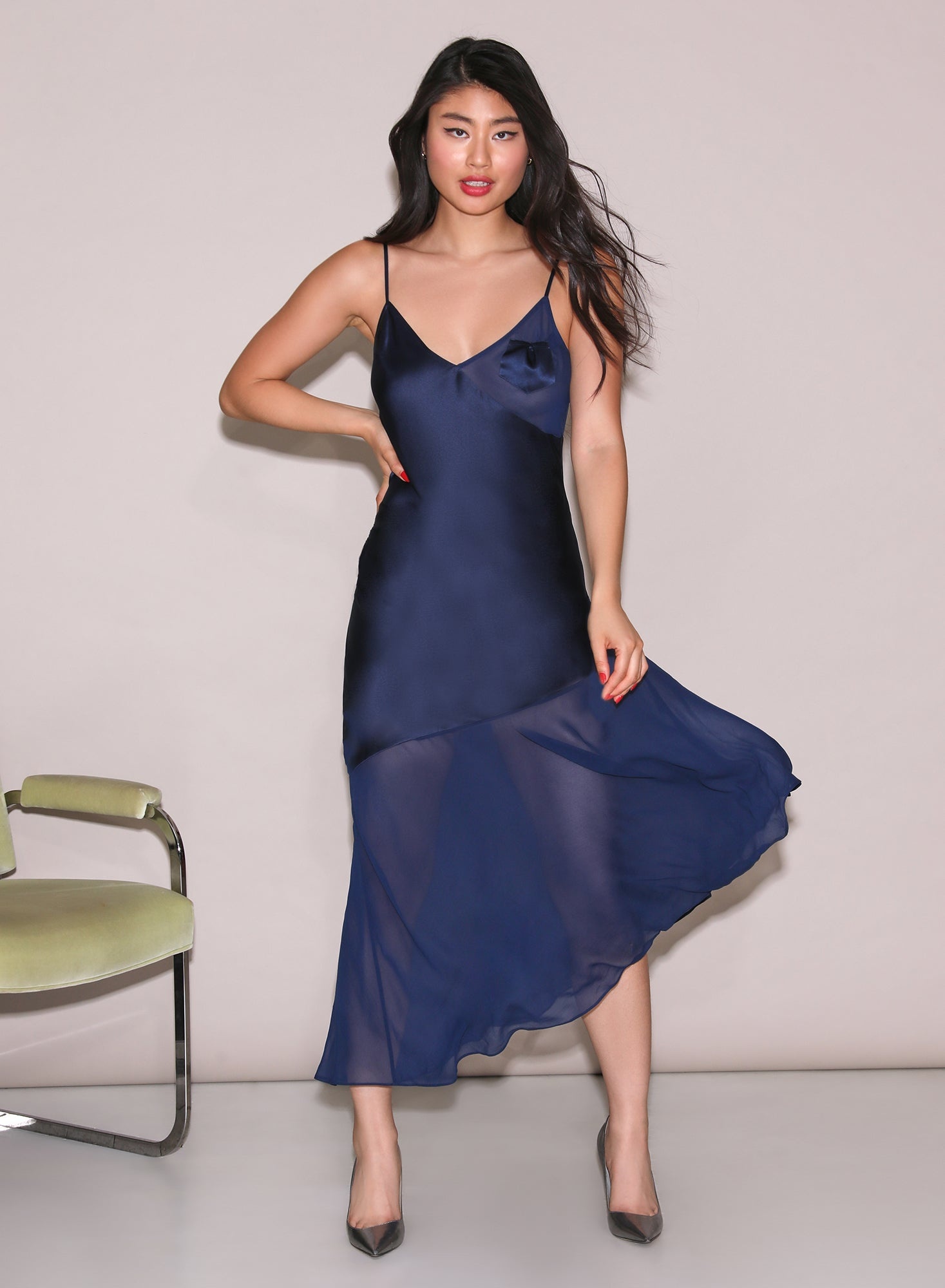 Chiffon & Satin Slip - 2