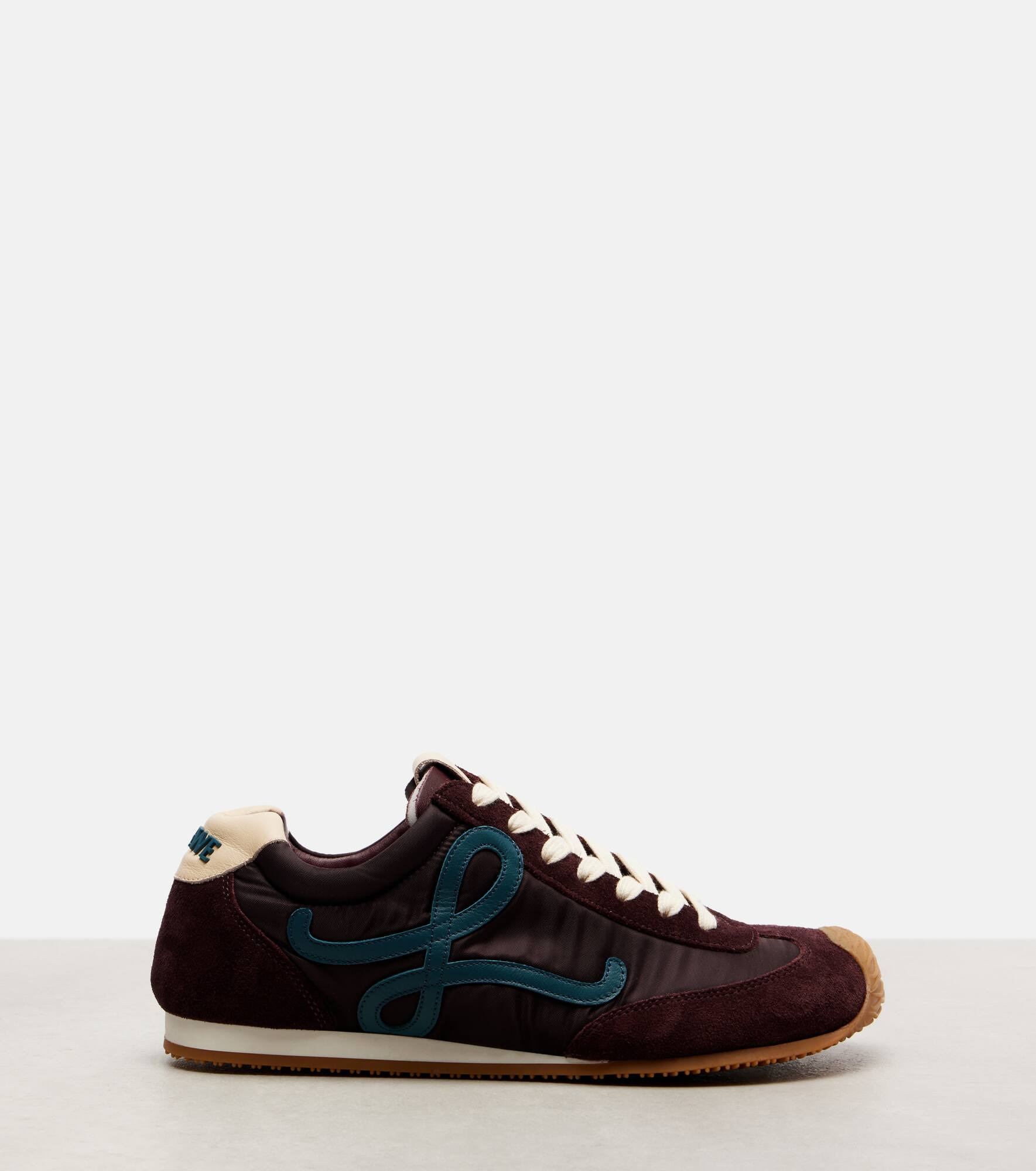 Flow Runner 2.0 suede-trimmed sneakers - 4