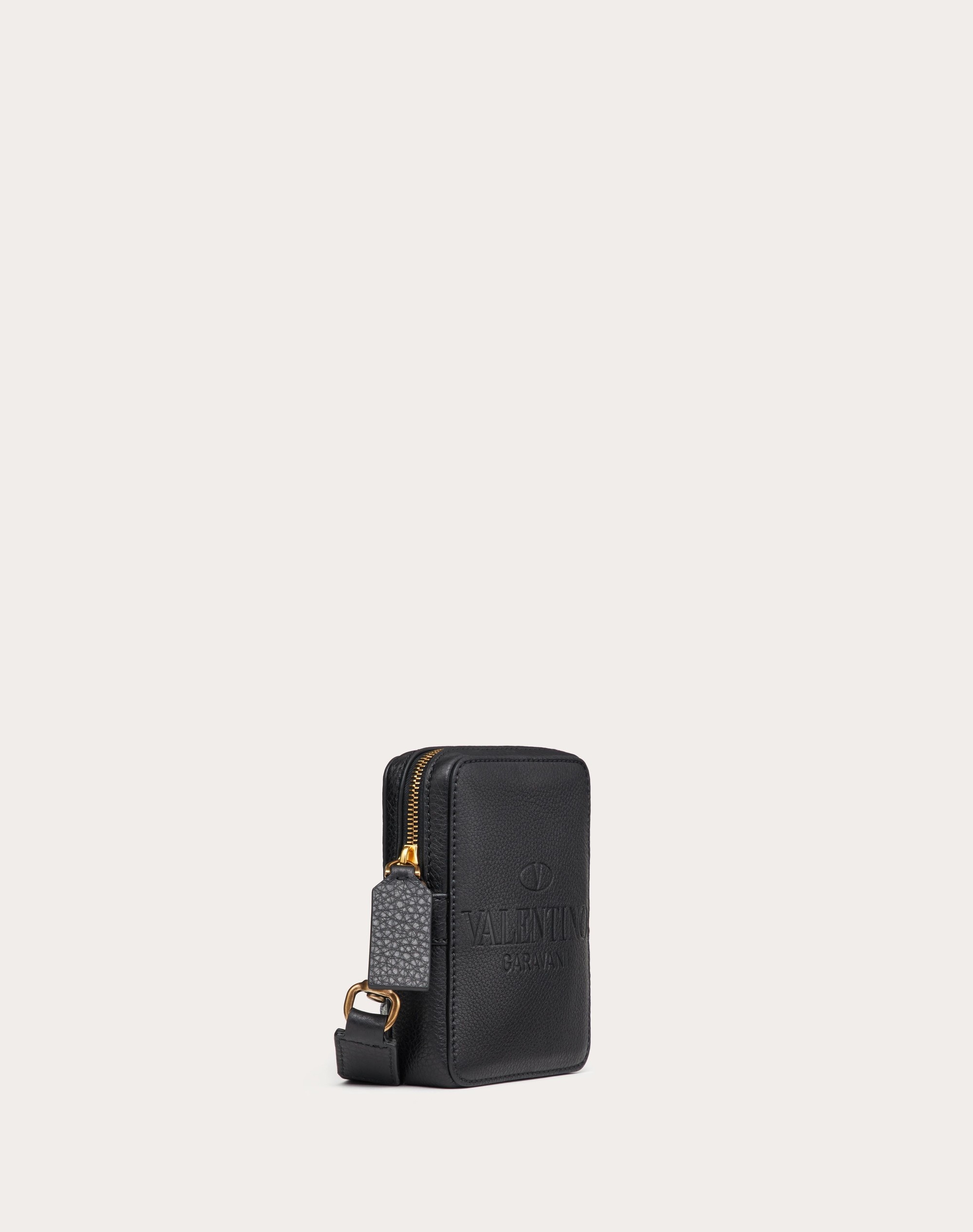 SMALL VALENTINO GARAVANI IDENTITY LEATHER CROSSBODY BAG - 2
