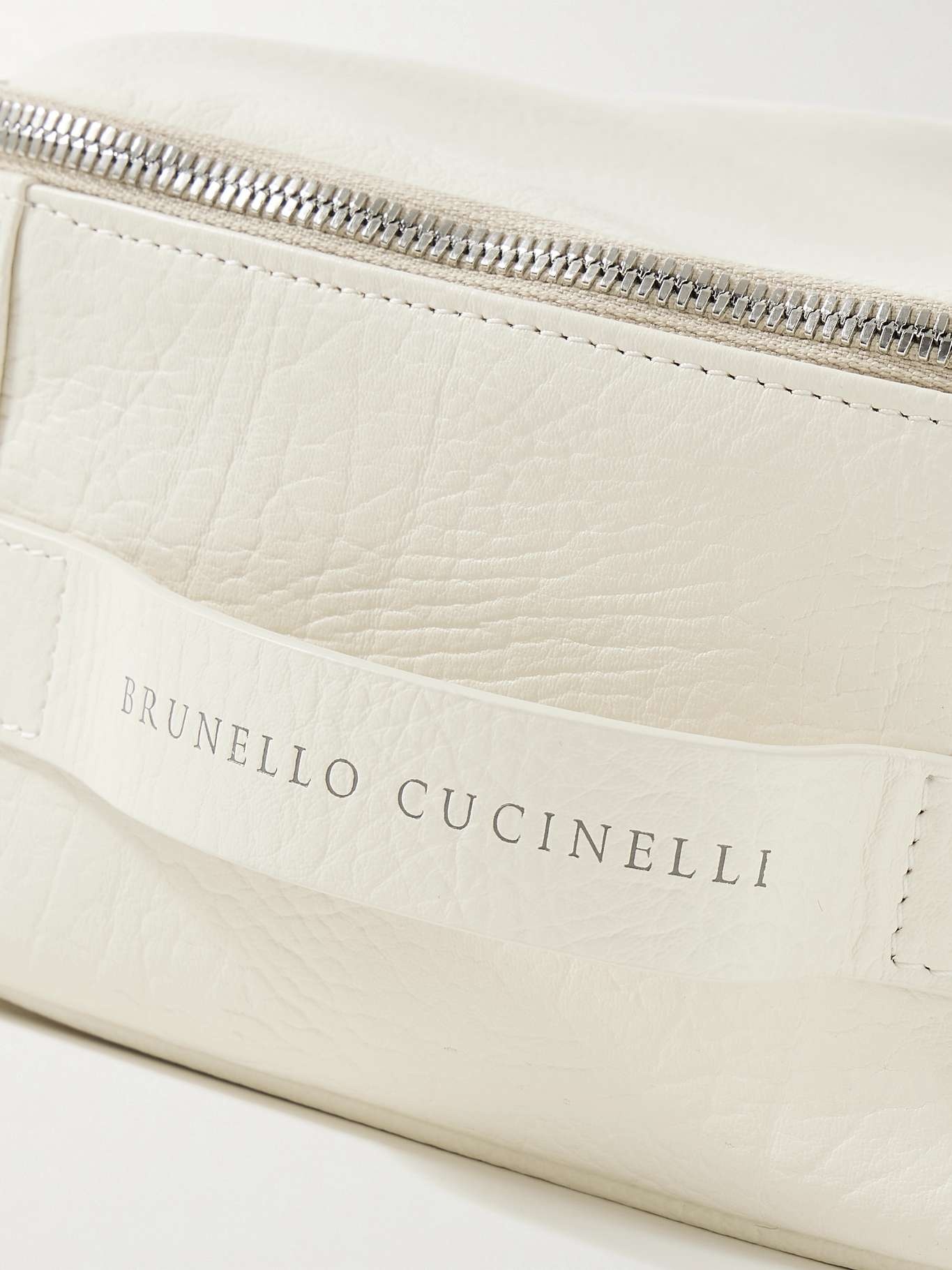 Textured-leather cosmetic case - 4