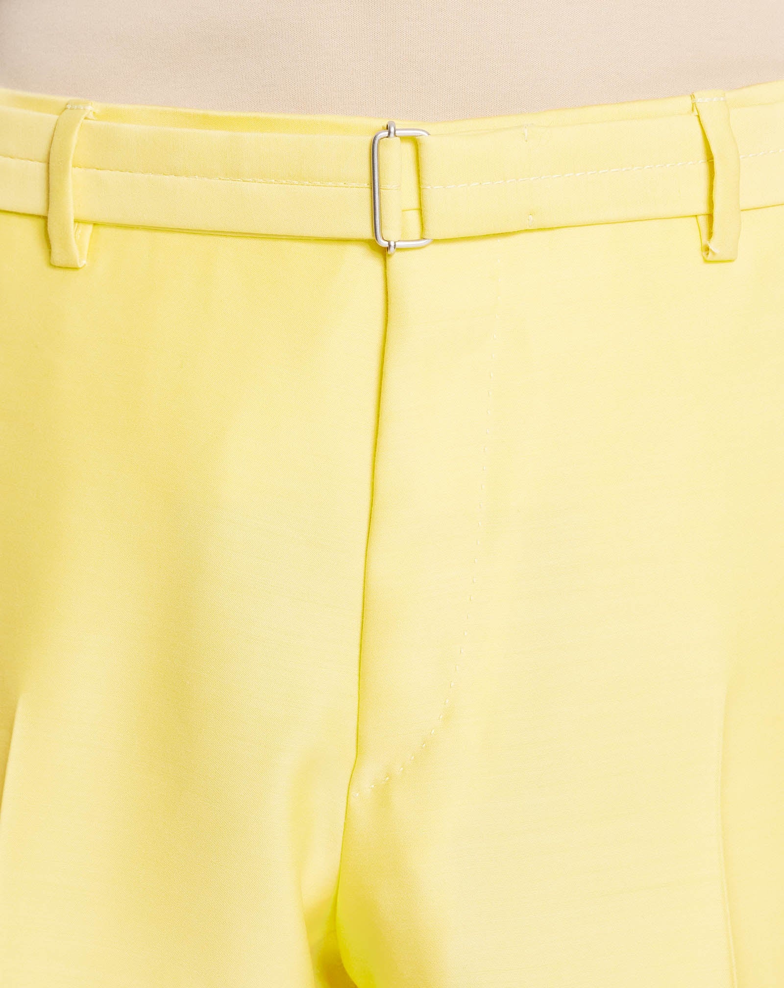 STRAIGHT-LEG PANTS WITH BELT - 5