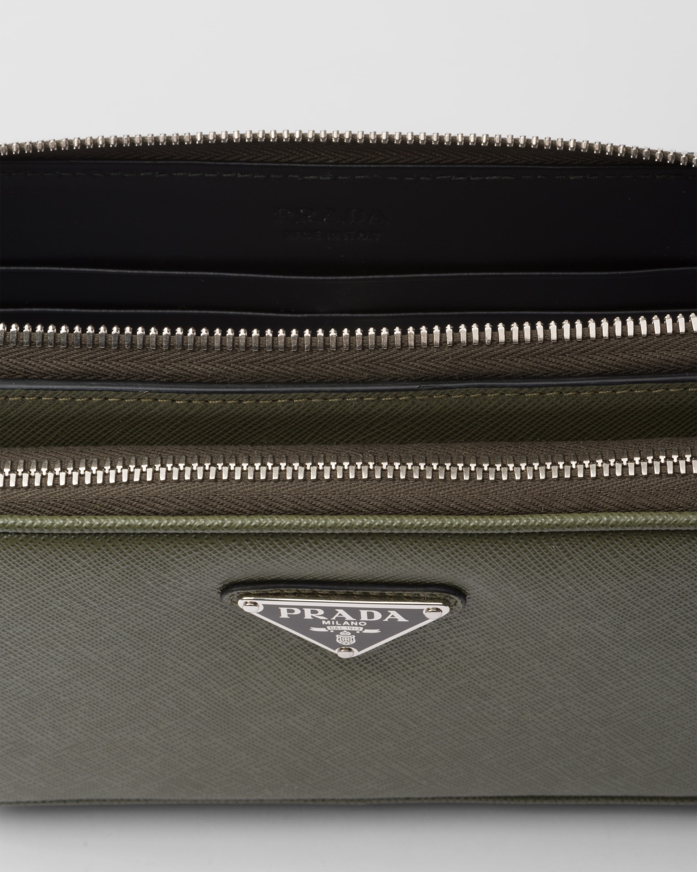 Saffiano leather belt bag - 5