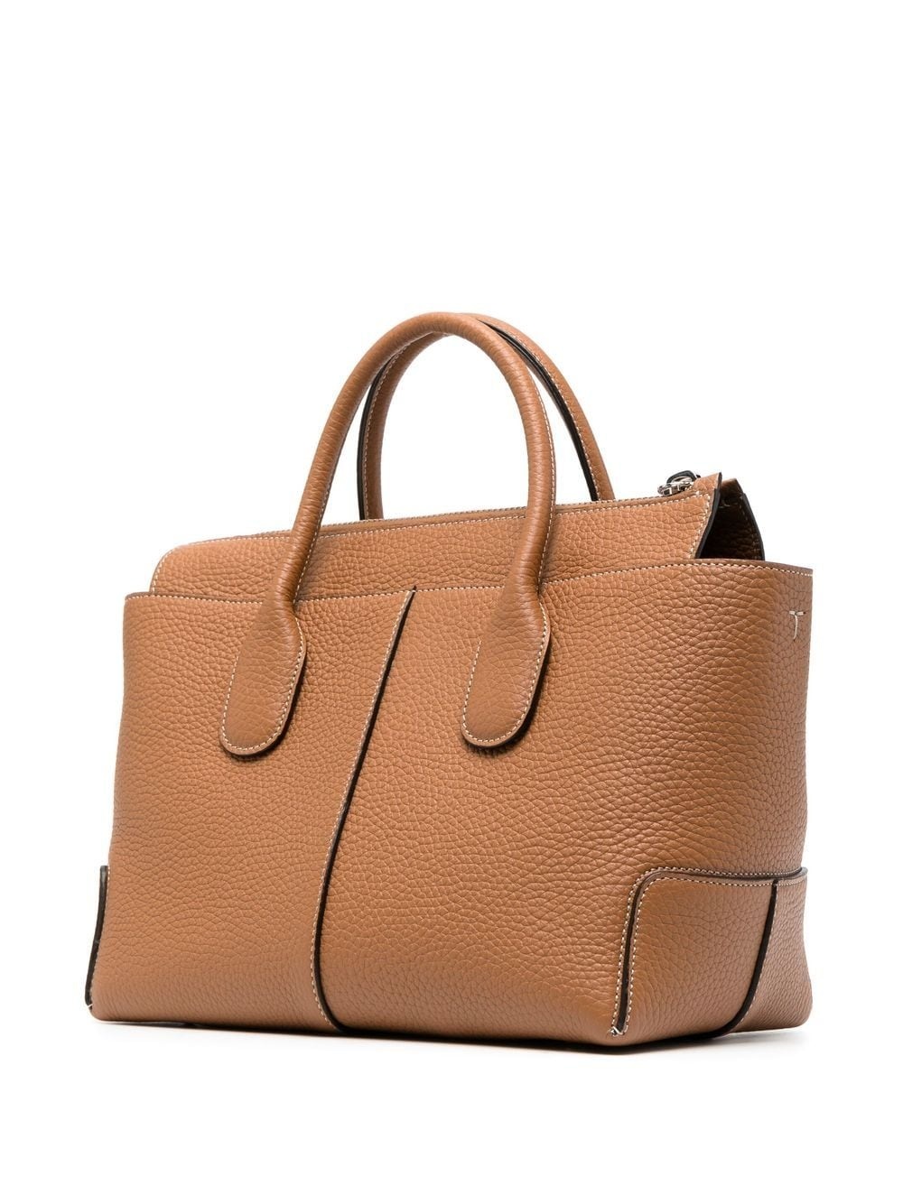 leather tote bag - 3